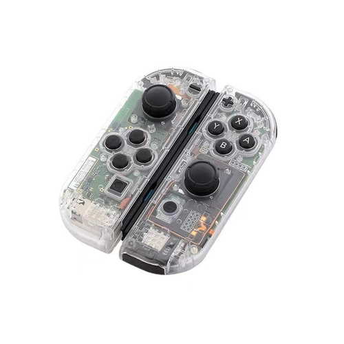 Switch手柄改装透明壳OLED外壳
