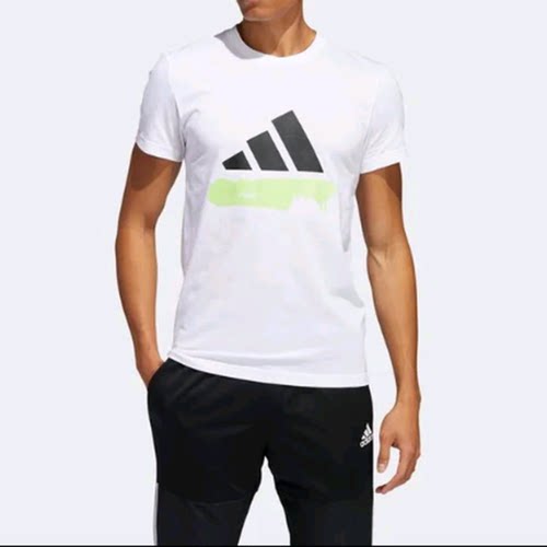 Adidas阿迪达斯健身训练运动经典圆领轻薄夏季休闲短袖T恤FT2826