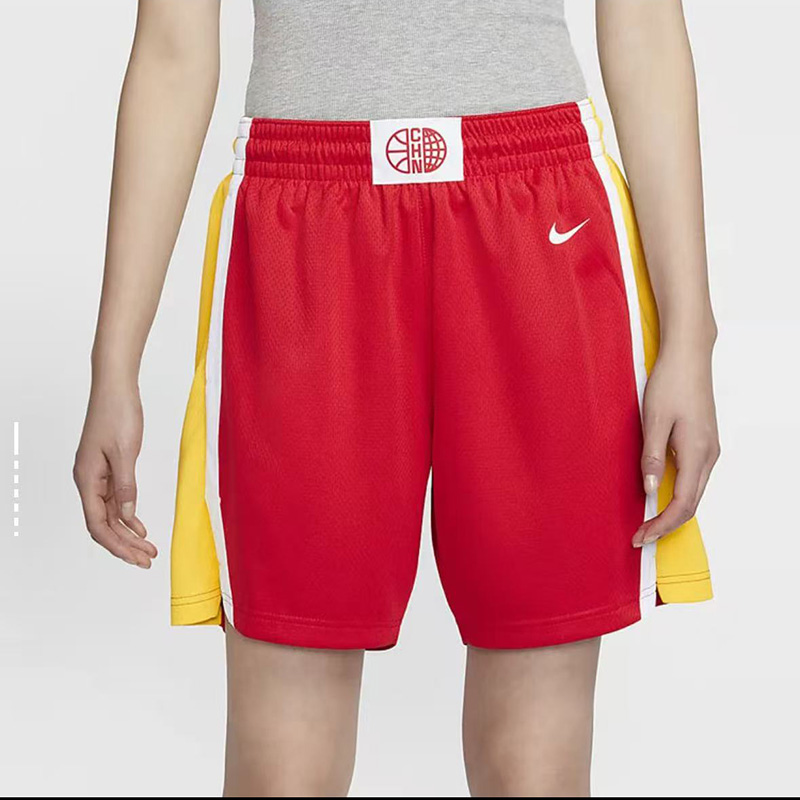 Nike耐克女子篮球队奥运系列透气系带中腰短裤篮球裤FQ0465-637