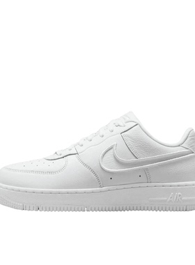 40码Nike耐克Air Force1空军一号低帮防滑耐磨纯白板鞋FJ7409-100