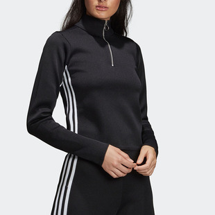 Adidas阿迪达斯【M码瑕疵区】女装正品秋冬休闲保暖卫衣外套棉服
