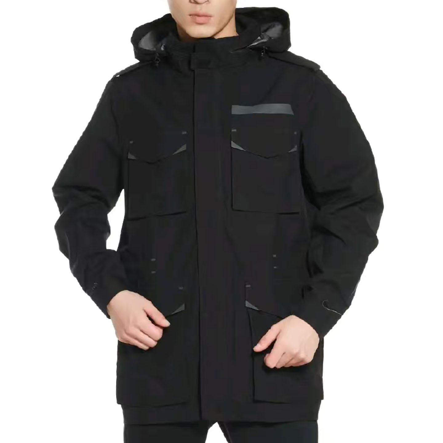 NIKE耐克GORE-TEX M65防风防水多口袋连帽百搭保暖夹克CQ7653-010