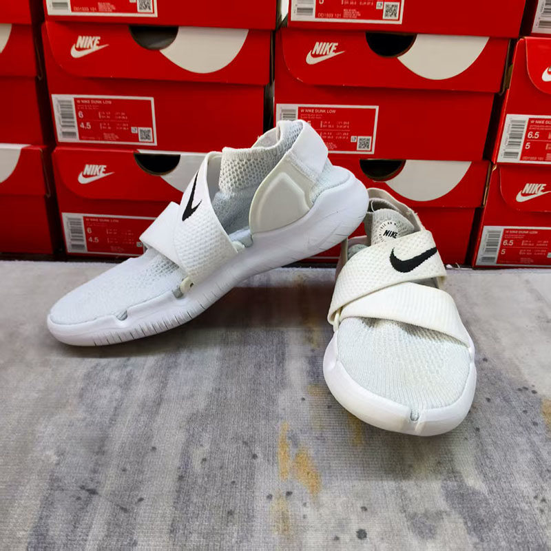 Nike耐克Free RN实拍夏季透气减震防滑高帮休闲跑鞋942841-100