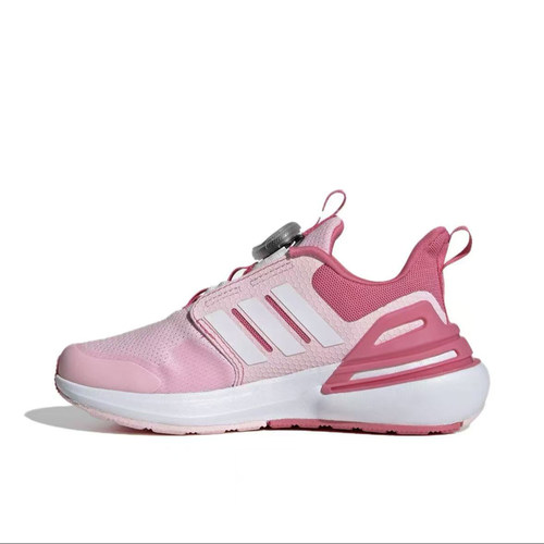 31.5码Adidas阿迪达斯儿童低帮旋转按钮防滑耐磨运动休闲鞋IF8541