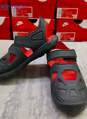 adidas阿迪达斯FortaSwim实拍大童简约包头防滑耐磨凉鞋DB0486