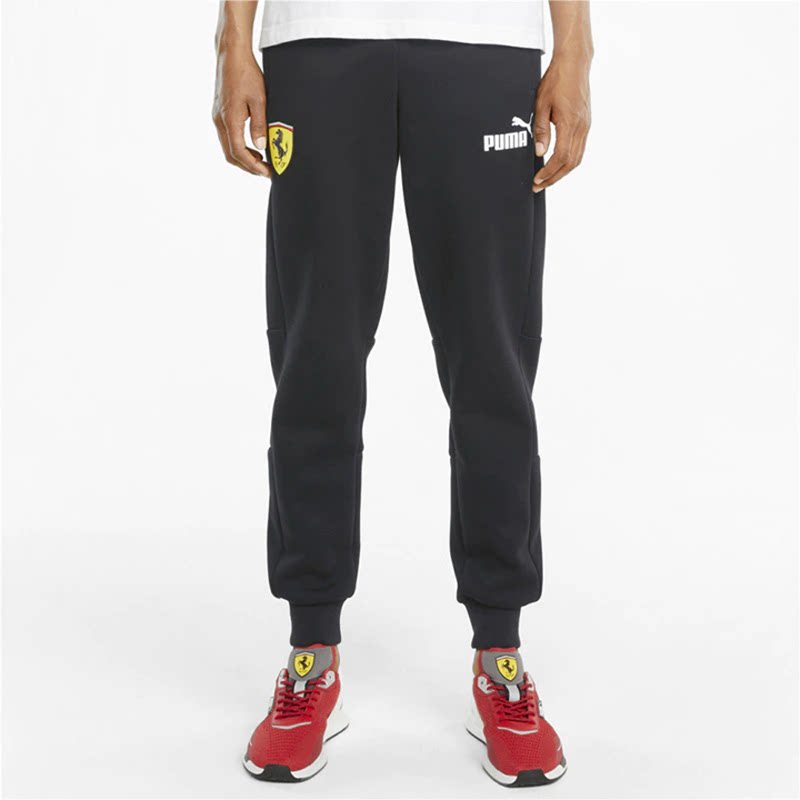 XS码Puma彪马FERRARI RAC时尚运动简约健身跑步运动长裤531652-01