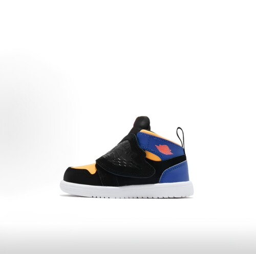 NIKE耐克Air Jordan 1儿童缓震耐磨舒适防滑魔术贴板鞋BQ7196-040