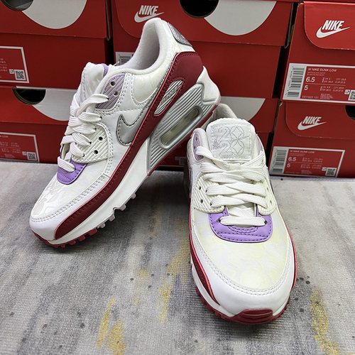 36-37.5码Nike耐克Air Max90气垫增高回弹华夫底休闲鞋CU3004-176