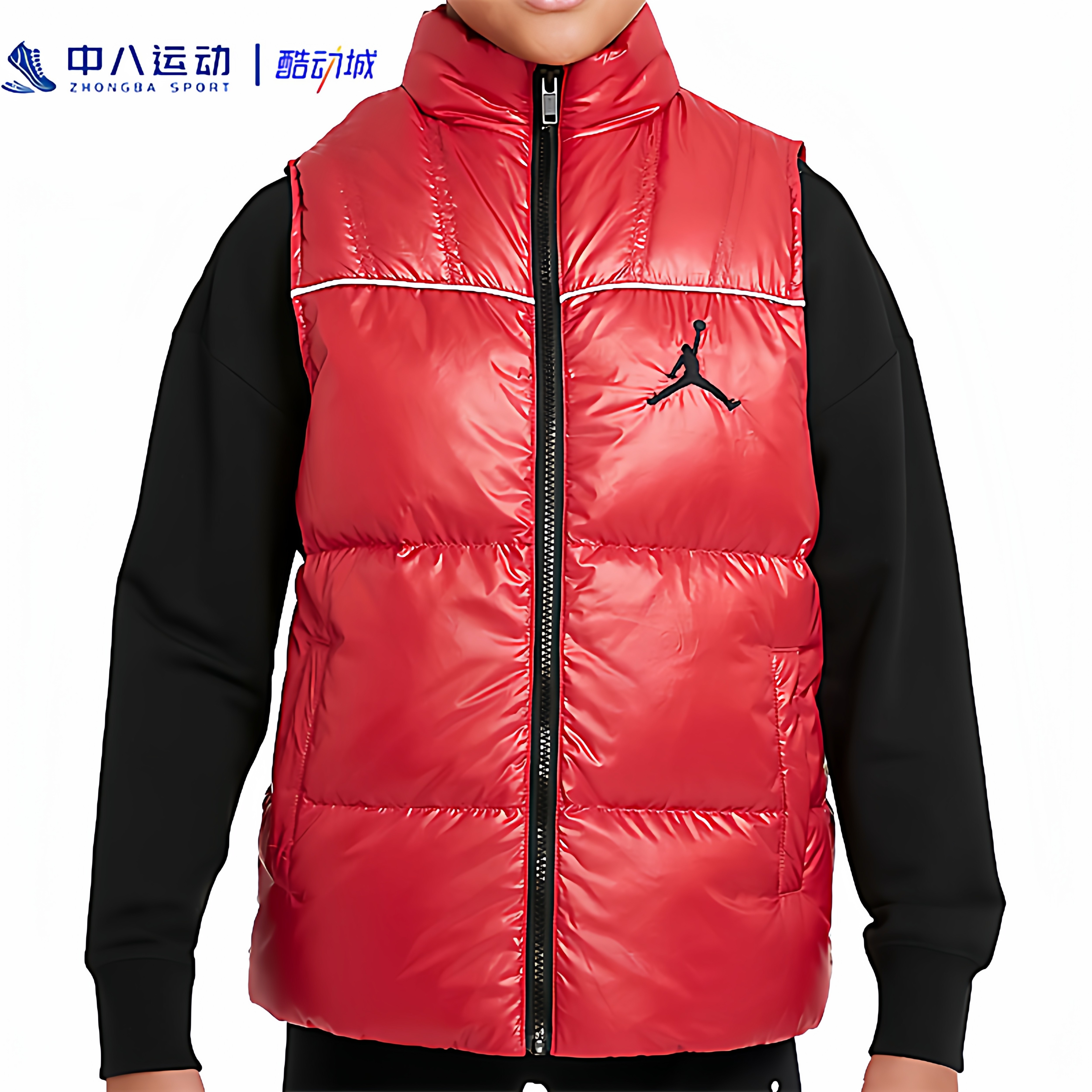 Nike耐克【L码】正品大童秋冬保暖简约日常百搭外套套头衫卫衣