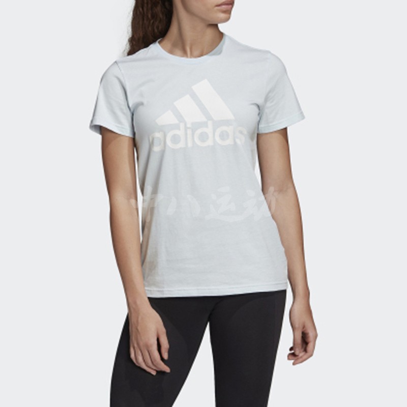 XS-M码Adidas阿迪达斯女装经典舒适潮流训练运动纯棉短袖FQ3241