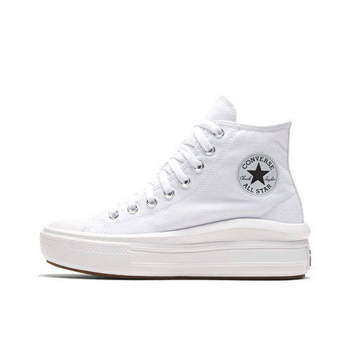 CONVERSE匡威 All Star Move 女鞋高帮厚底休闲帆布鞋板鞋568498C