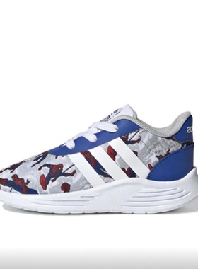 ADIDAS/阿迪达斯LiteRacer2儿童正品春秋蜘蛛侠运动休闲鞋EG7901