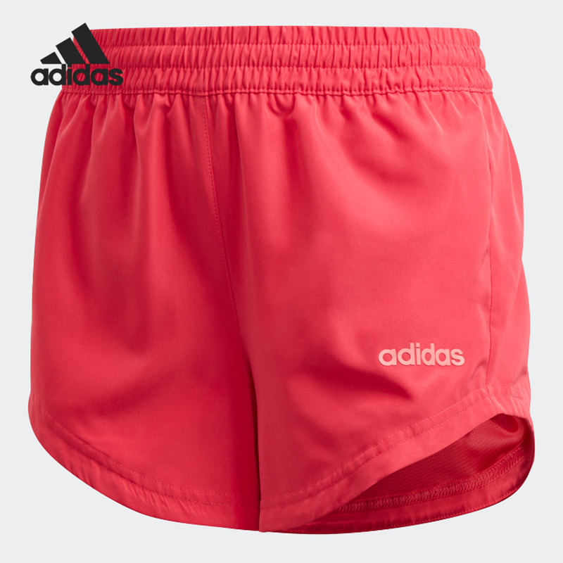 【116cm童装专区】Adidas阿迪达斯夏季日常休闲简约套装七分短裤