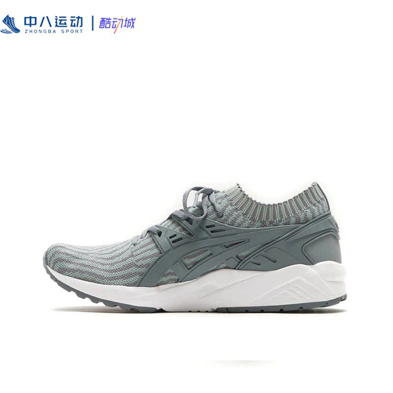 Asics亚瑟士灰色透气缓震休闲低帮经典百搭系带运动鞋H8F4N-4611