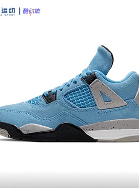 Nike耐克AirJordan4小童防滑减震透气时尚翻毛皮休闲鞋BQ7669-400