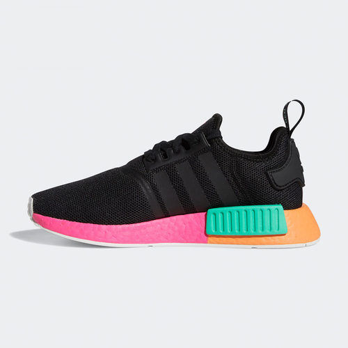 Adidas三叶草BOOST中底女子低帮缓震舒适防滑运动休闲鞋FX4459
