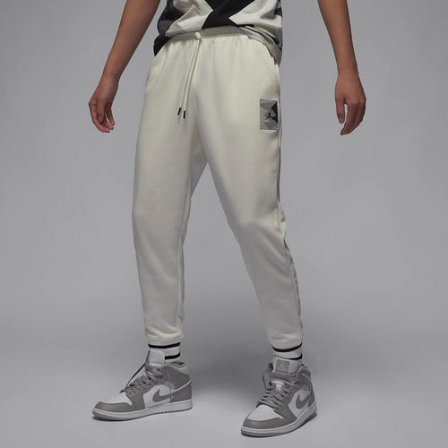 NIKE耐克Jordan Brand加绒束脚松紧系带针织运动长裤FD7859-133