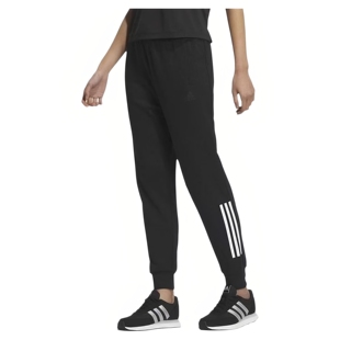 M码Adidas阿迪达斯女子三条纹束脚舒适百搭运动休闲长裤IS4941