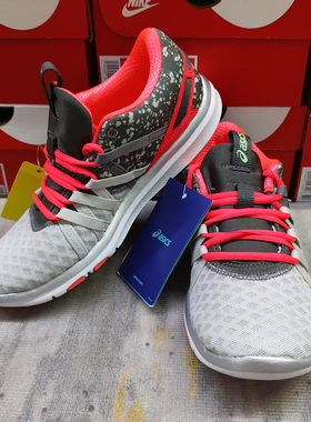 Asics亚瑟士GEL-Fit实拍防滑透气百搭轻便运动训练鞋S750N-9687