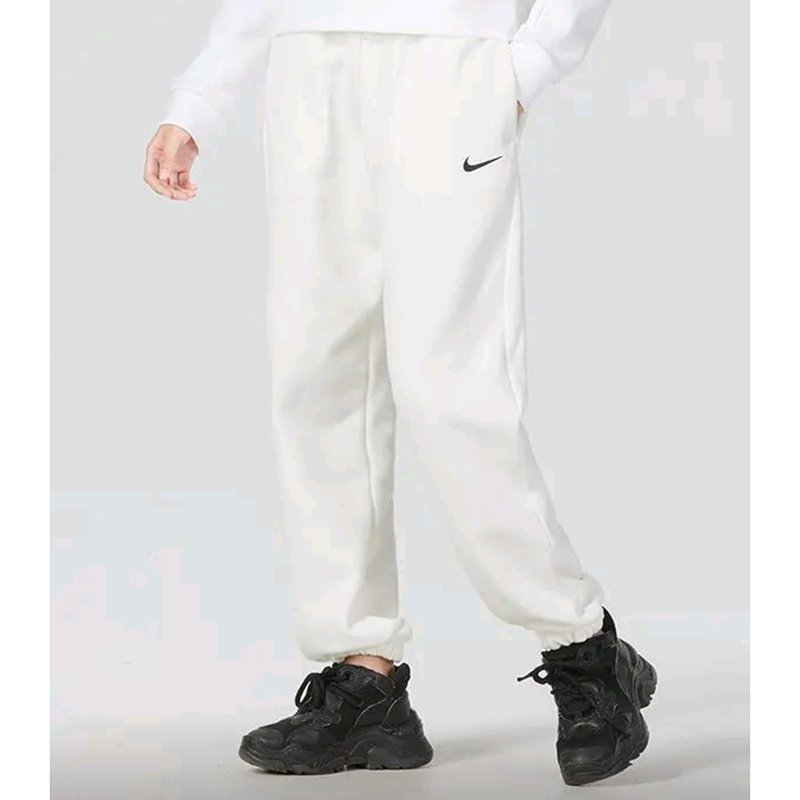 Nike耐克简约健身训练束脚高腰加绒秋冬运动休闲长裤DQ5888-133