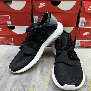 adidas阿迪达斯Tubular实拍耐磨轻便透气简约小椰子运动鞋BB2065