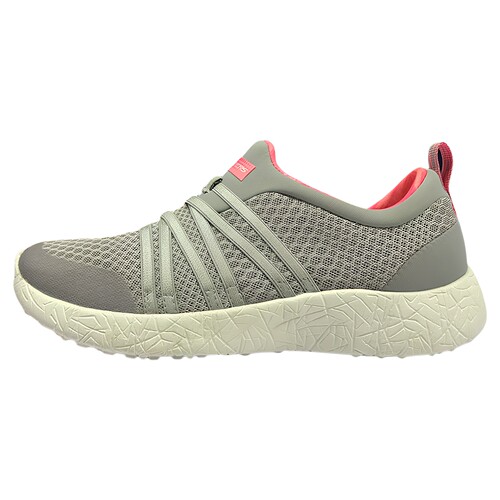 35码SKECHERS斯凯奇女轻便简约网面透气耐磨运动休闲鞋12735-GYCL