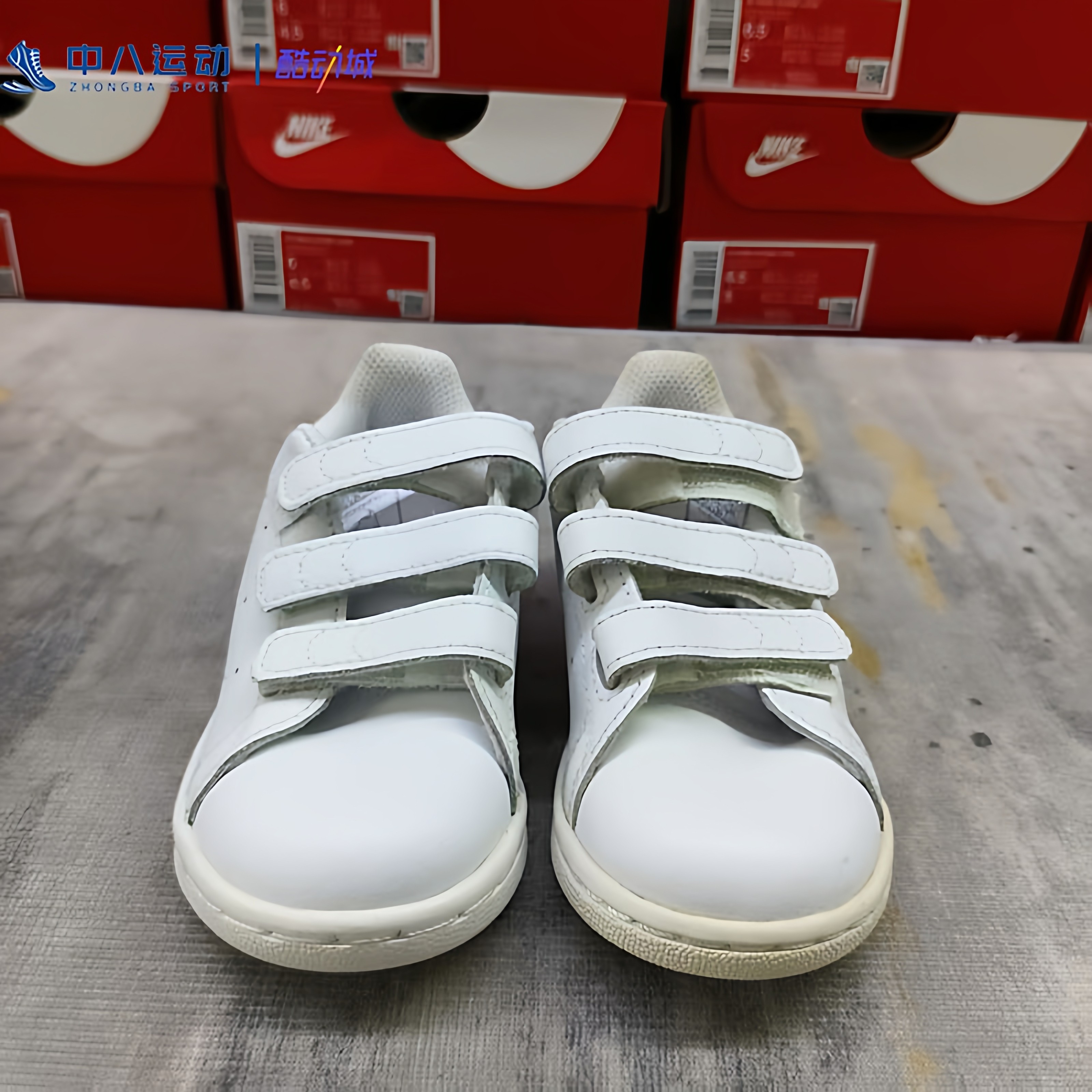 Adidas阿迪达斯正品【24码瑕疵】儿童百搭运动休闲简约一脚蹬板鞋,运动鞋new,童鞋/青少年鞋,淘宝优惠券,粉丝福利购,淘宝优惠卷