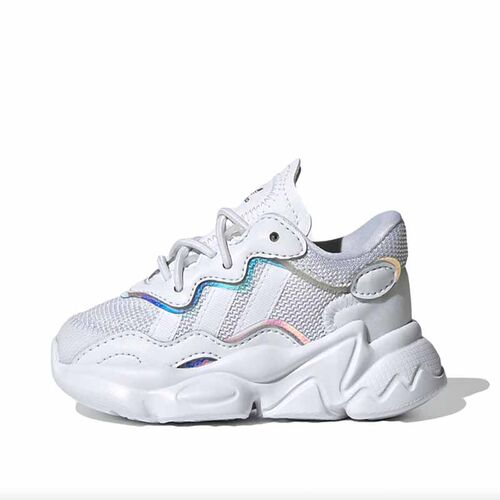 【21码】Adidas阿迪达斯儿童百搭运动简约时尚休闲防滑童鞋一脚蹬