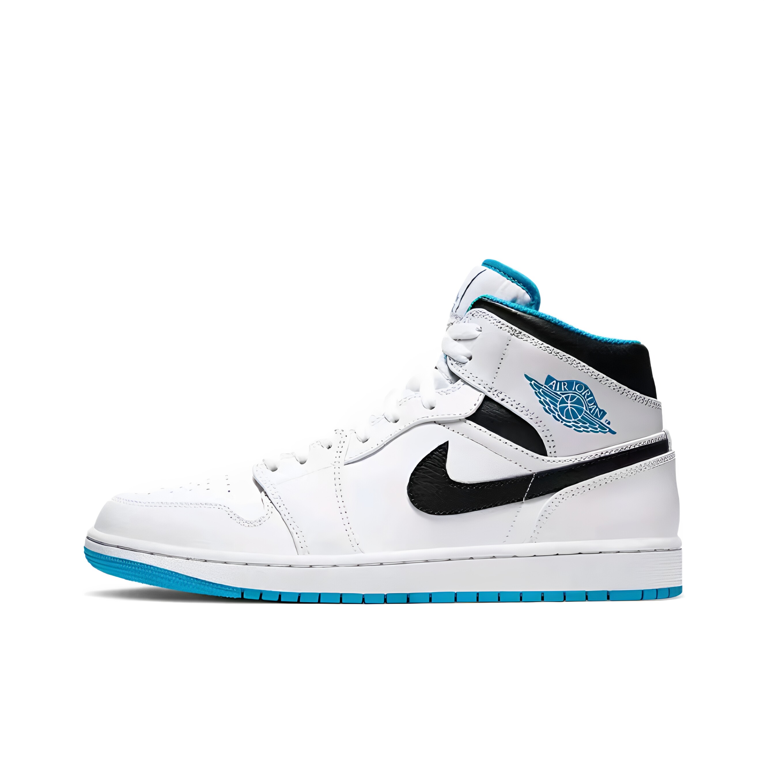 NIKE耐克Air Jordan 1复古潮流支撑合成革中帮系带板鞋554724-141