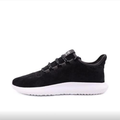 Adidas男鞋新款 男女Tubular小椰子翻毛皮舒适低帮休闲鞋 CQ0933