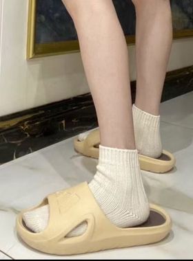 Adidas阿迪达斯男女夏舒适轻便懒人橡胶底休闲拖鞋HP9415/HQ9915