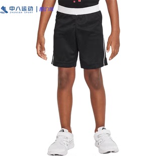 010 DX7501 Nike耐克潮流时尚 纯黑百搭简约舒适透气运动儿童短裤