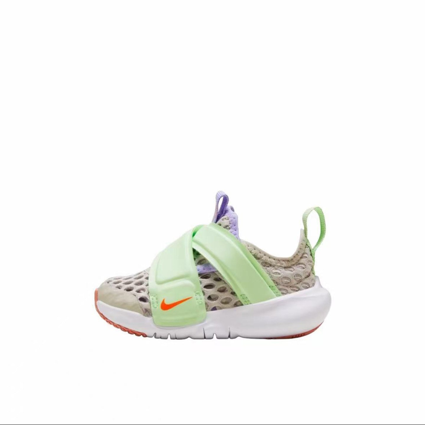 26码Nike耐克Flex Advance儿童网眼魔术贴夏季薄款童鞋DC9367-013