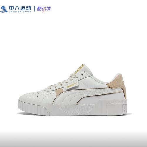 37码PUMA彪马Cali女子厚底防滑复古简约休闲板鞋373479-01