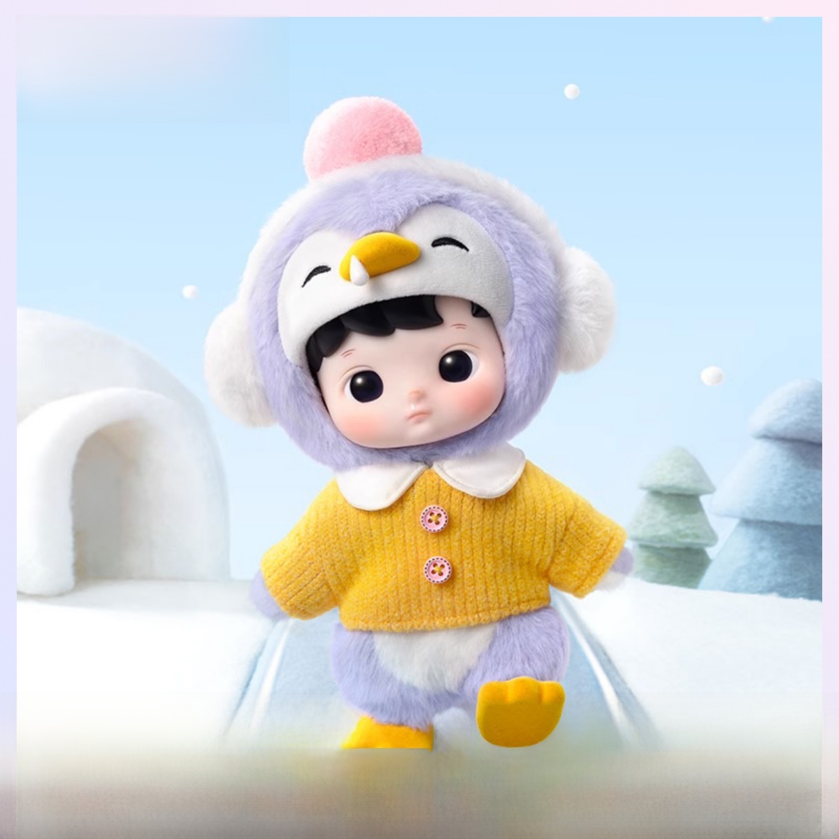 PopmartHacipu企鹅1/8可