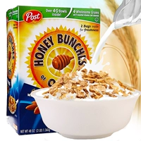 Spot American Original Plus версия Post Honey Big Almond Icon Icon Oatmeal 1,41 кг закуски для завтрака