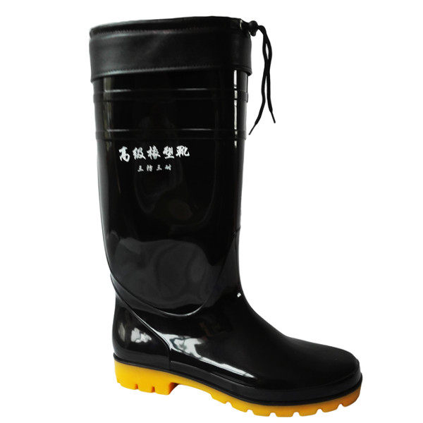 Chaussures - bottes caoutchouc homme pour hiver - semelle tendon - Ref 962132 Image 3