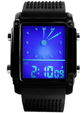 多功能时尚电子手表 创意多功能户外运动led表学生情侣手表