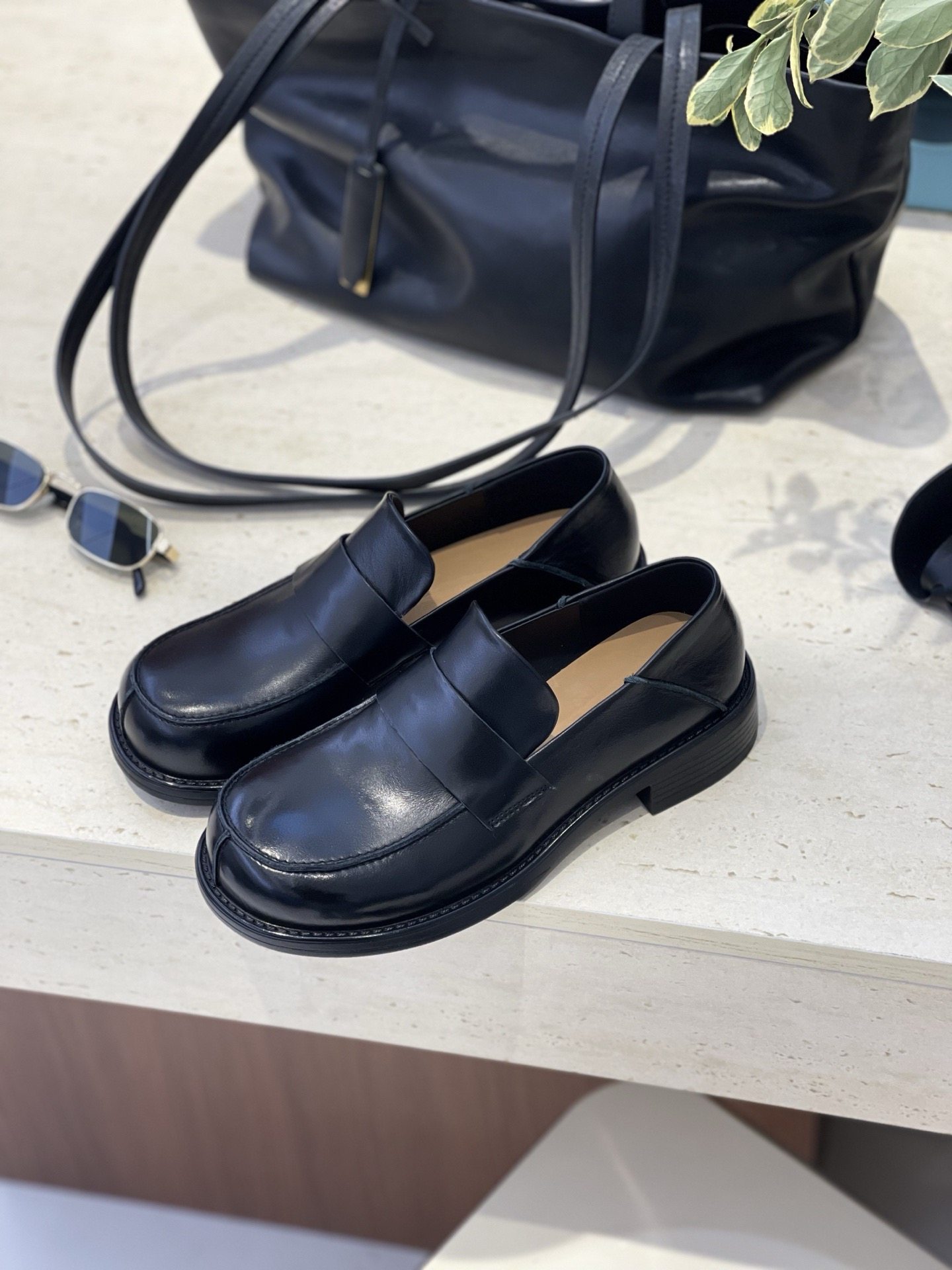 2026新款真皮厚底乐福鞋女英伦风小皮鞋一脚蹬懒人单鞋百搭休闲鞋,女鞋,乐福鞋（豆豆鞋）,淘宝优惠券,粉丝福利购,淘宝优惠卷