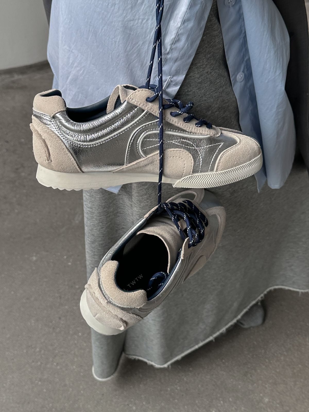 SGIRL TWTW复古德训鞋女2026春季新款轻便小白鞋百搭休闲运动鞋潮,女鞋,德训鞋,淘宝优惠券,粉丝福利购,淘宝优惠卷