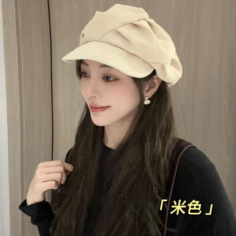 女士鸭舌帽春季户外运动防晒百搭时尚简约韩版可爱帽子
