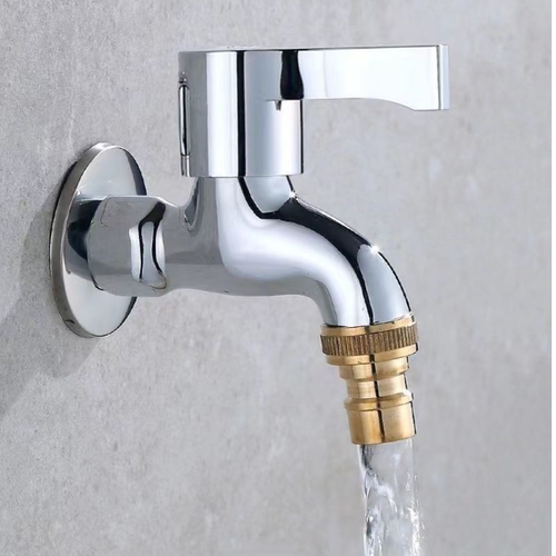 洗衣机水龙头家用全铜拖把池不锈钢家用水嘴快开四分