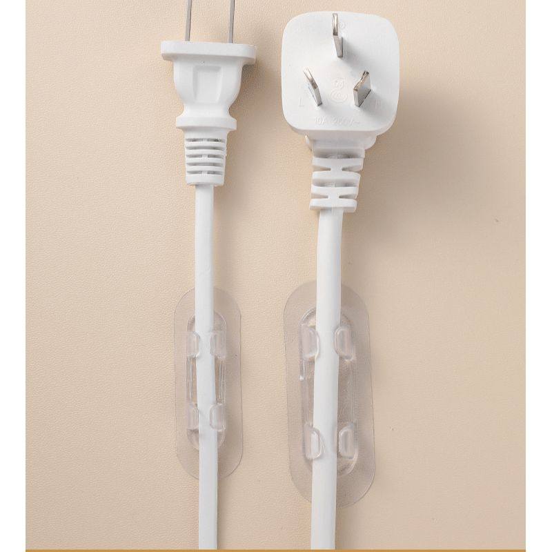 电线固定器理线器线卡子自粘网线走线神器无痕线路固定卡扣收纳扣