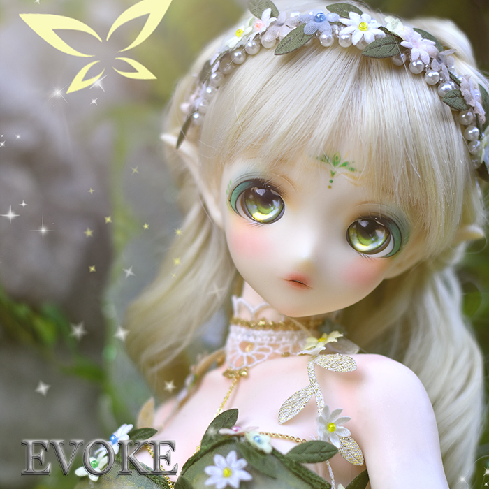 ◆甜酒BJD◆【EvokeDoll】Vieruo树脂头SP包胶素体 1/3配BJD/DD