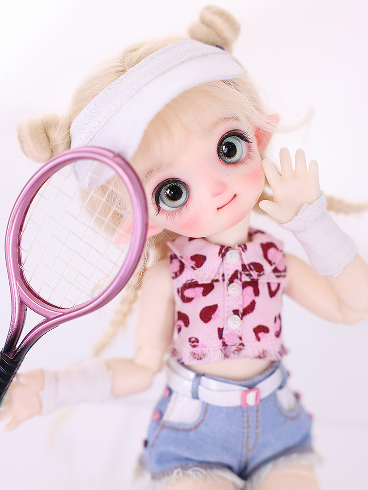 甜酒bjd◆【xaga】泡泡糖6分爱心体bjd女娃娃 1/6