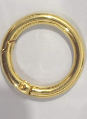 伊芙琳肩带改造弹簧开口圈扣菜篮子活动环水桶包猪鼻子19五金配件