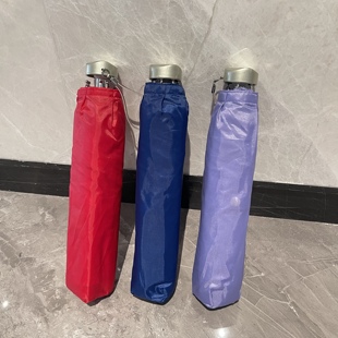 特价 清仓原单日系手开伞超轻便携出口折叠晴雨两用伞男女学生平价