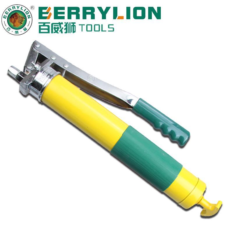 百威狮高压重型汽车黄油枪手动单压软管油嘴配件液压400CC500CC