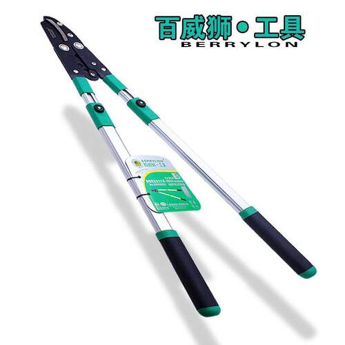 百威狮大力枝剪修枝剪刀树枝剪果树剪伸缩园林园艺剪切工具粗枝剪