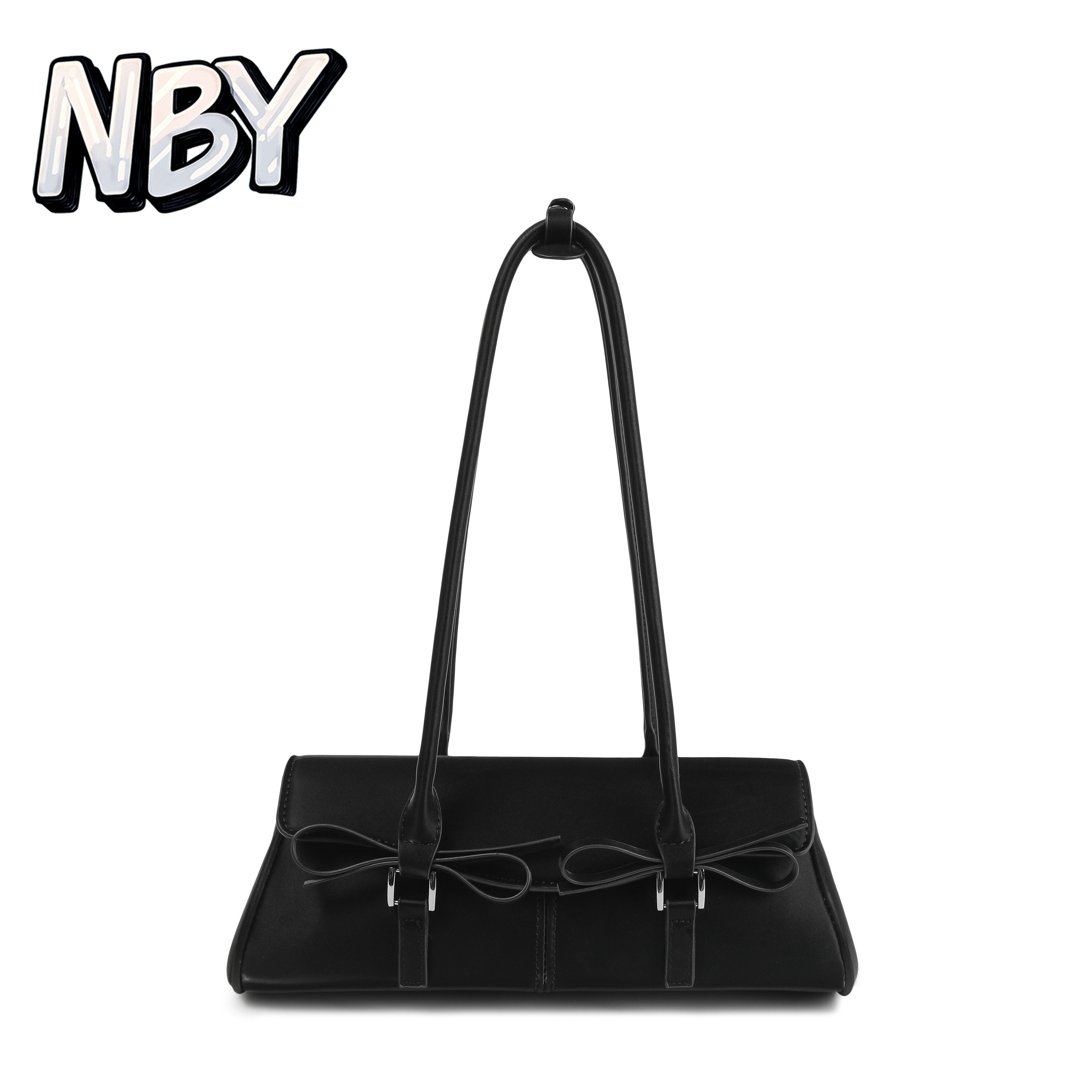 NBY原创潮牌小众设计师可爱少女2026新款蝴蝶结多用手提腋下小包